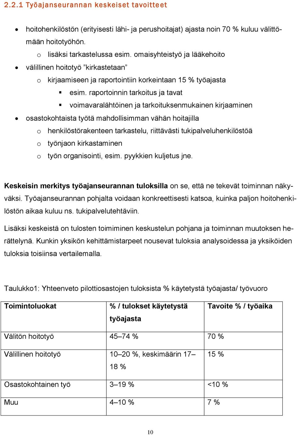 raportoinnin tarkoitus ja tavat voimavaralähtöinen ja tarkoituksenmukainen kirjaaminen osastokohtaista työtä mahdollisimman vähän hoitajilla o henkilöstörakenteen tarkastelu, riittävästi