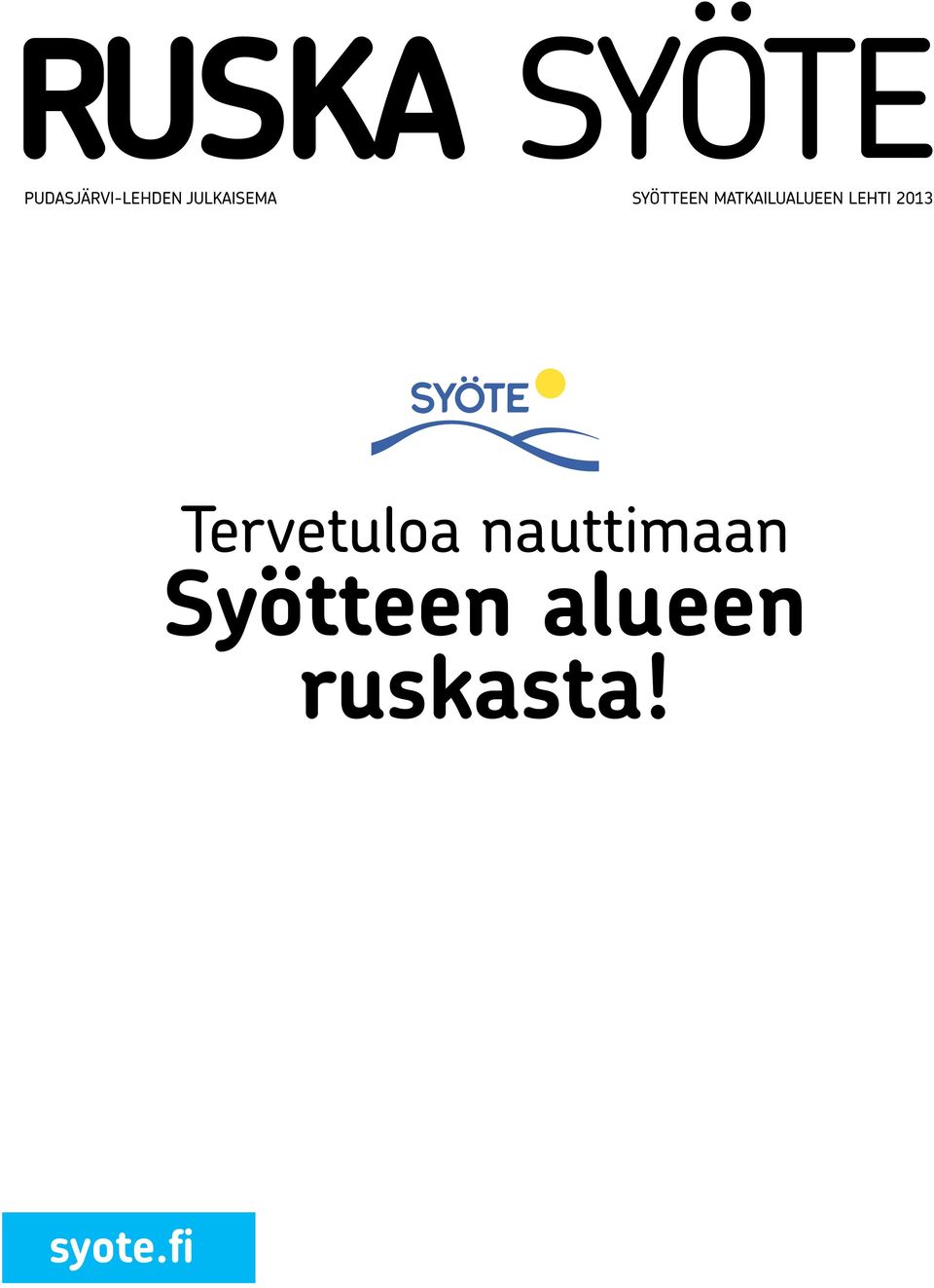 MATKAILUALUEEN LEHTI 2013