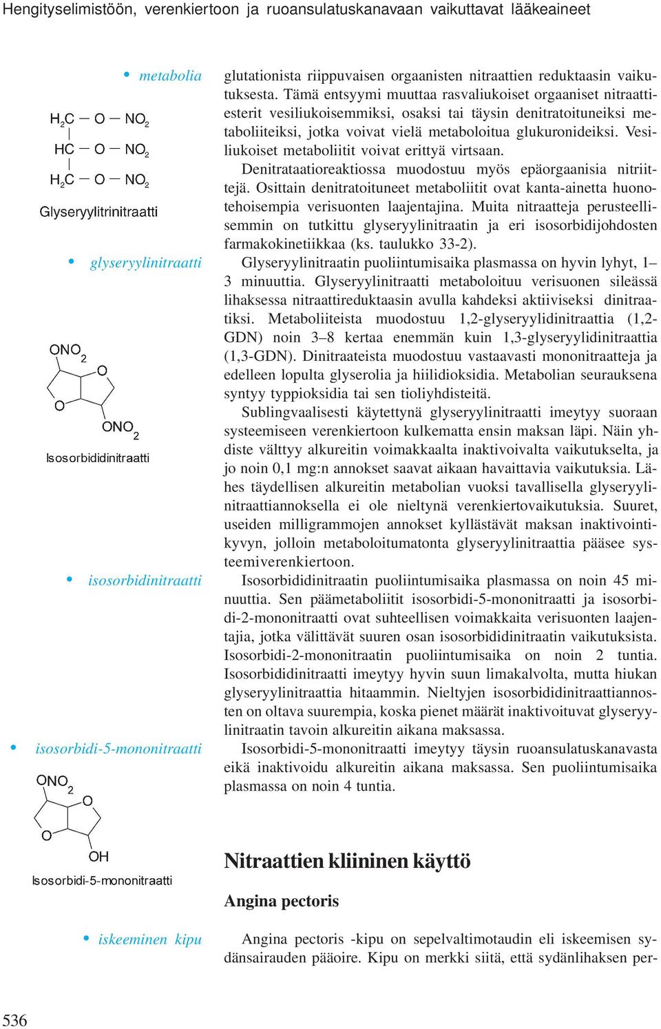 Tämä entsyymi muuttaa rasvaliukoiset orgaaniset nitraattiesterit vesiliukoisemmiksi, osaksi tai täysin denitratoituneiksi metaboliiteiksi, jotka voivat vielä metaboloitua glukuronideiksi.