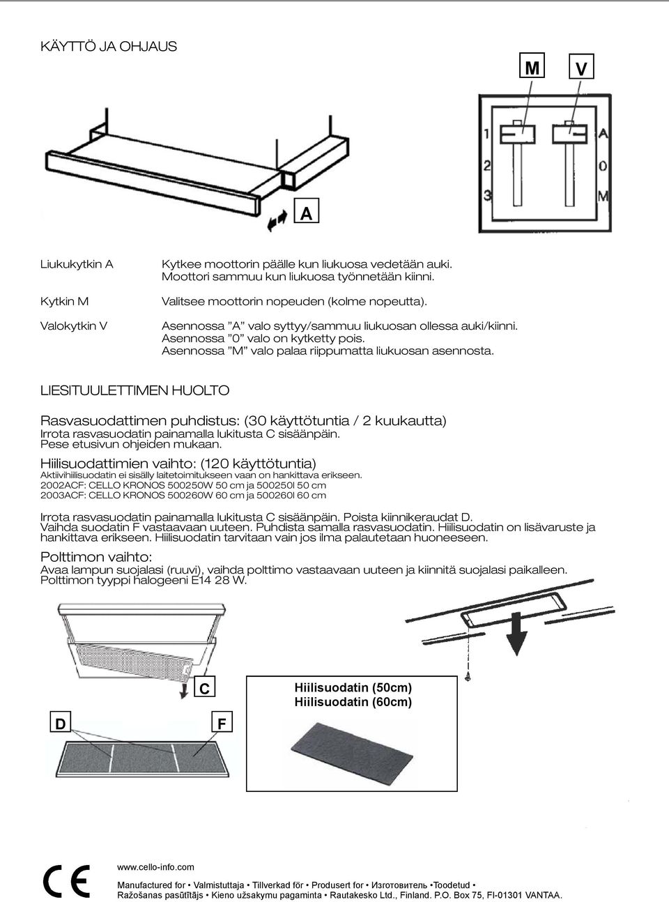 sennossa Moottori sammuu valo kun syttyy/sammuu liukuosa työnnetään liukuosan kiinni. ollessa auki/kiinni. Turns sennossa the 0 motor valo on kytketty when sledge pois. is pulled open.