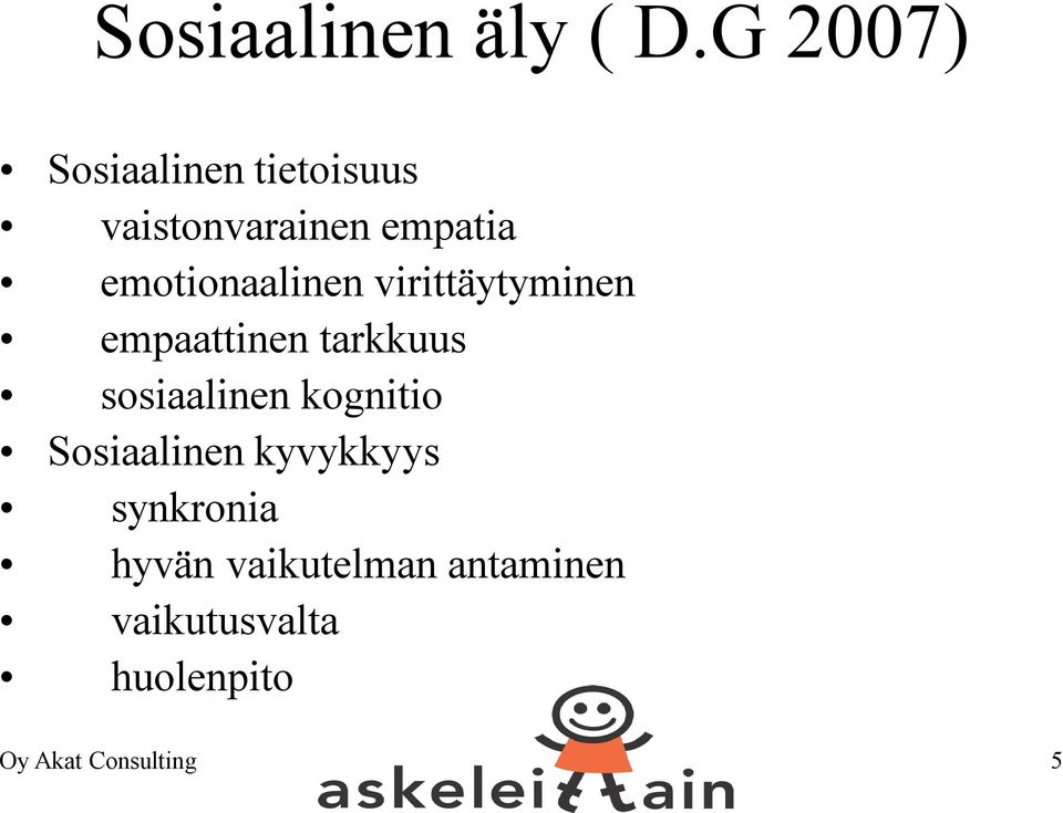 emotionaalinen virittäytyminen empaattinen tarkkuus