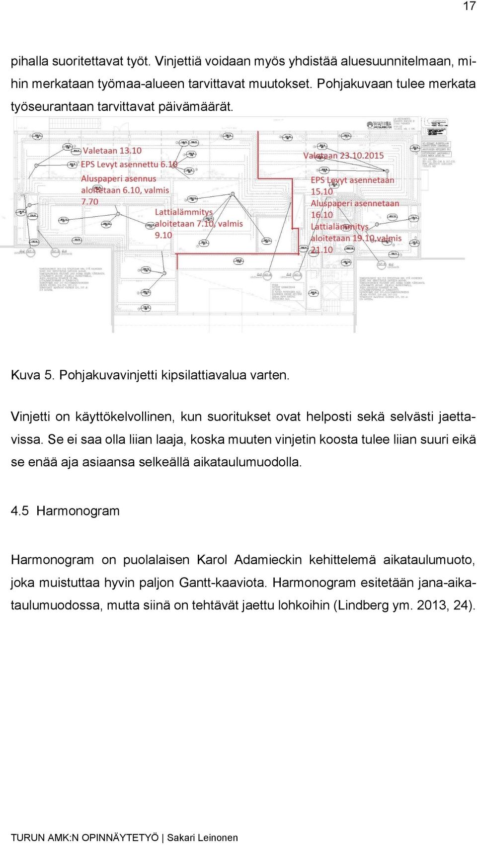 Vinjetti on käyttökelvollinen, kun suoritukset ovat helposti sekä selvästi jaettavissa.