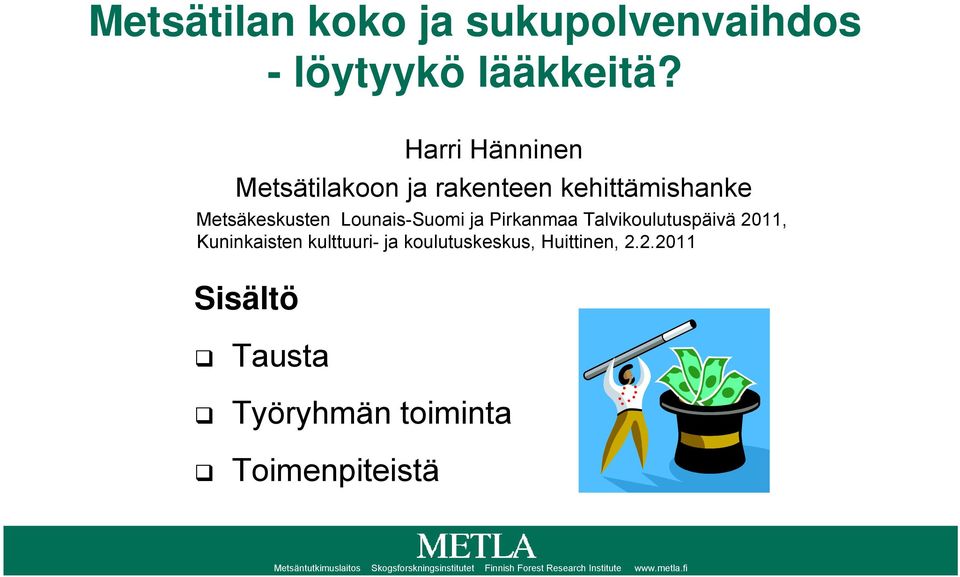 Pirkanmaa Talvikoulutuspäivä 20