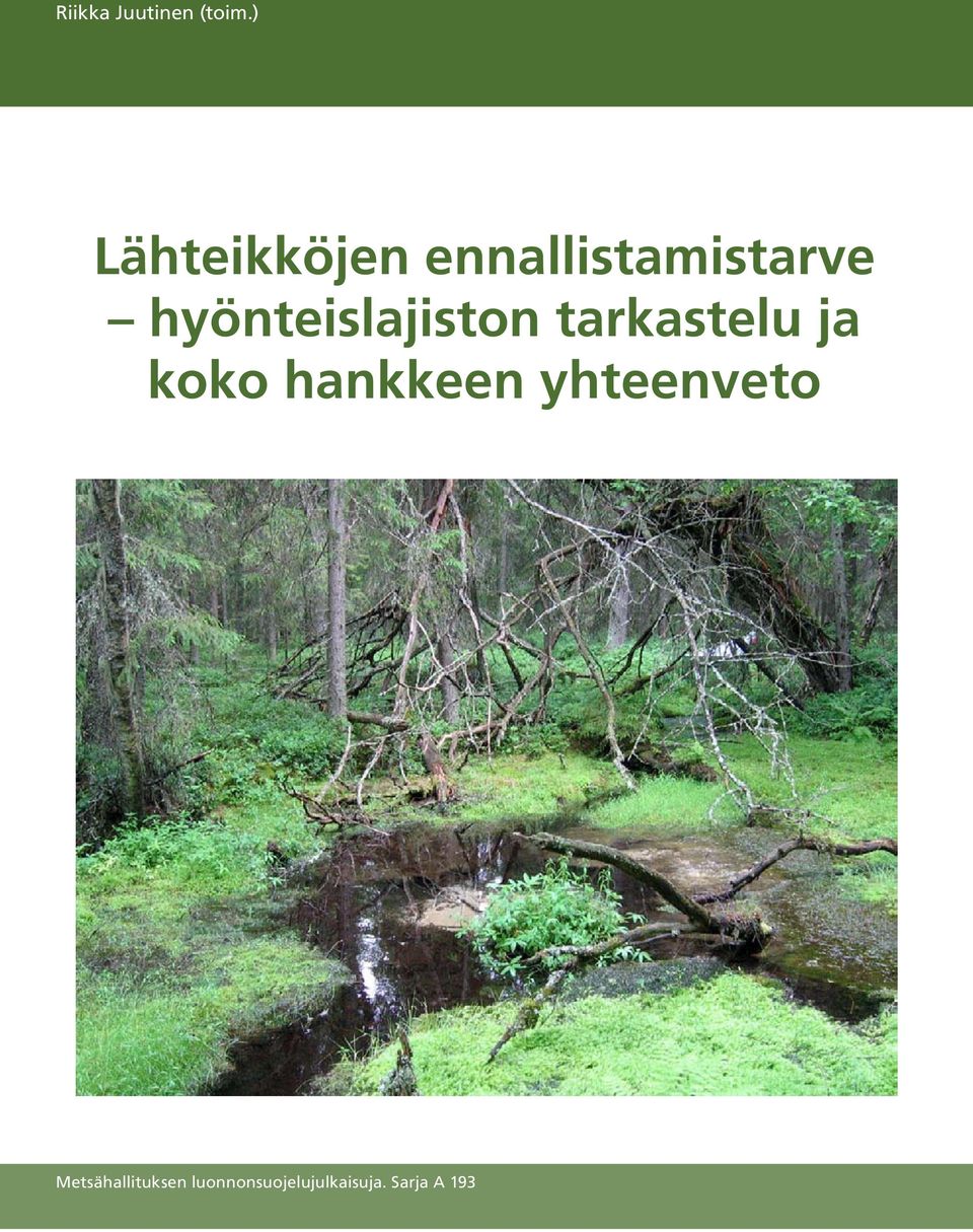 hyönteislajiston tarkastelu ja koko