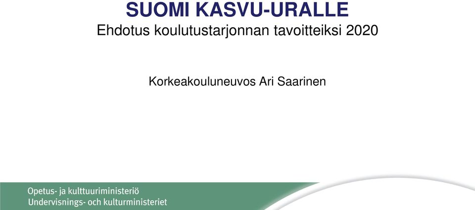 koulutustarjonnan