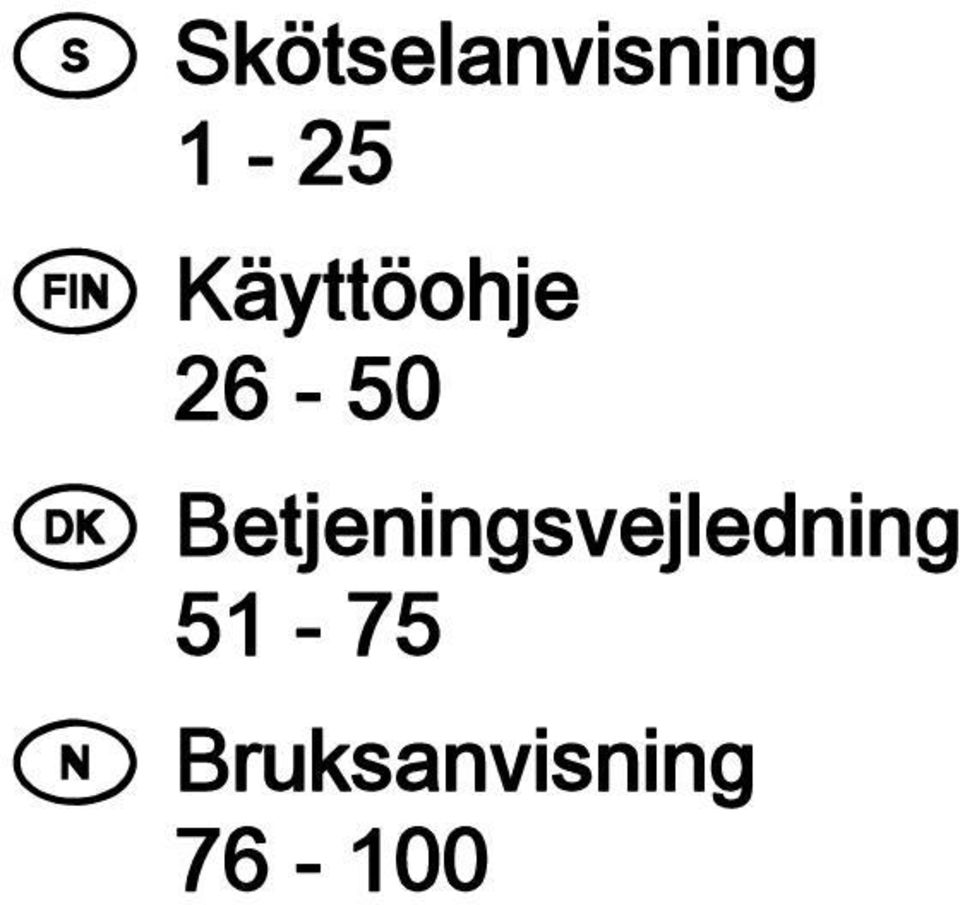 Betjeningsvejledning