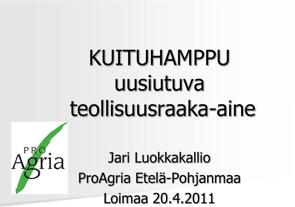 teollisuusraaka-aine