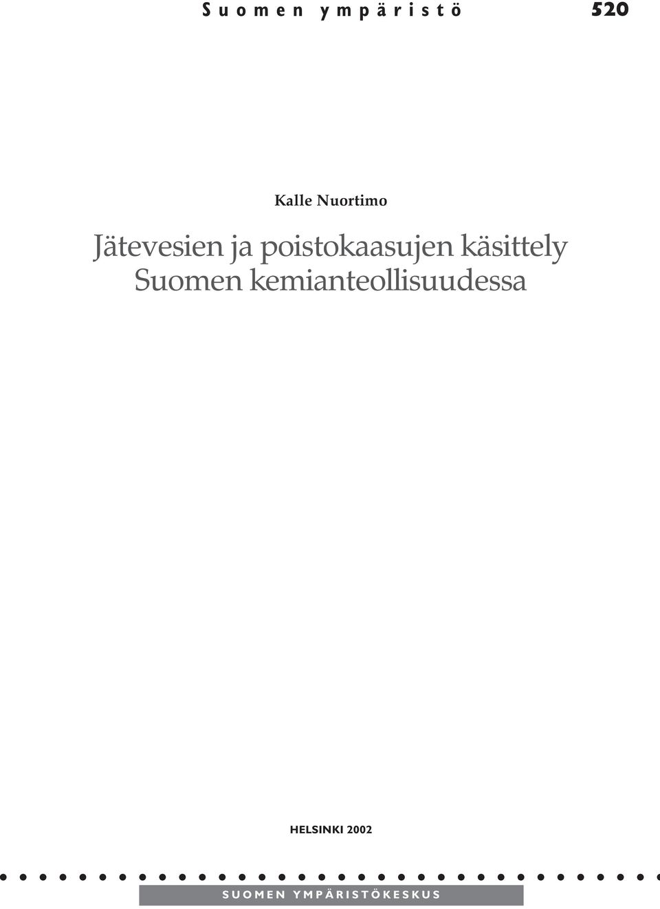 poistokaasujen käsittely Suomen