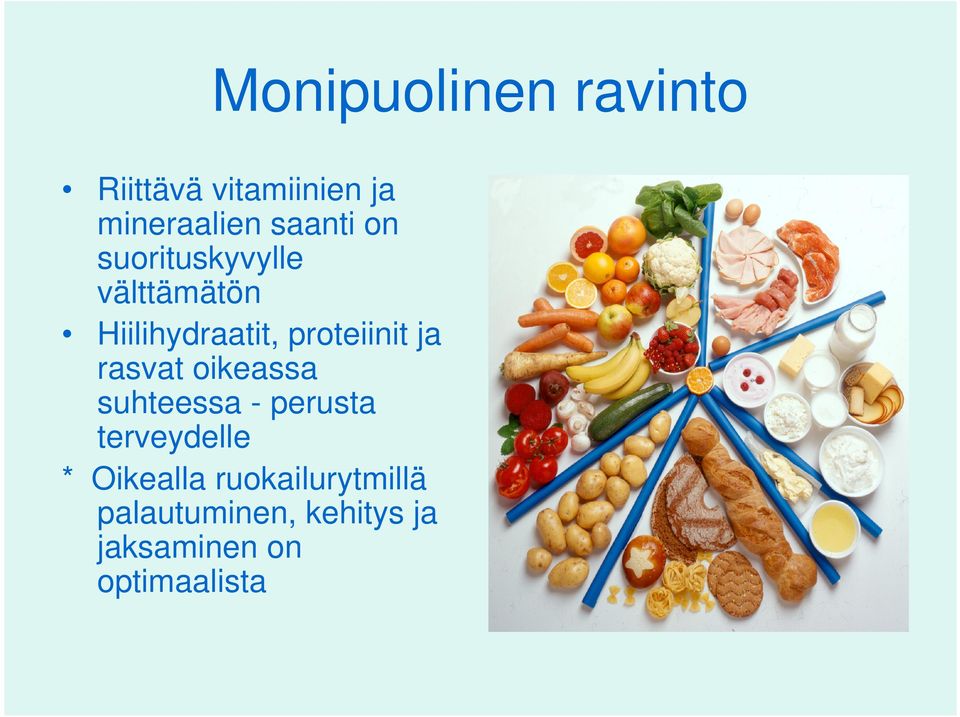 proteiinit ja rasvat oikeassa suhteessa - perusta terveydelle