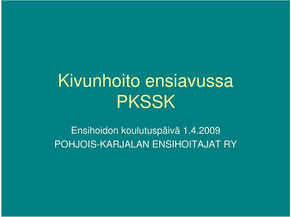 koulutuspäivä 1.4.