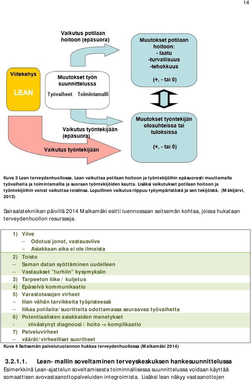 (Mäkijärvi, 2013) Sairaalatekniikan päivillä 2014 Malkamäki esitti luennossaan seitsemän kohtaa, joissa hukataan terveydenhuollon resursseja.