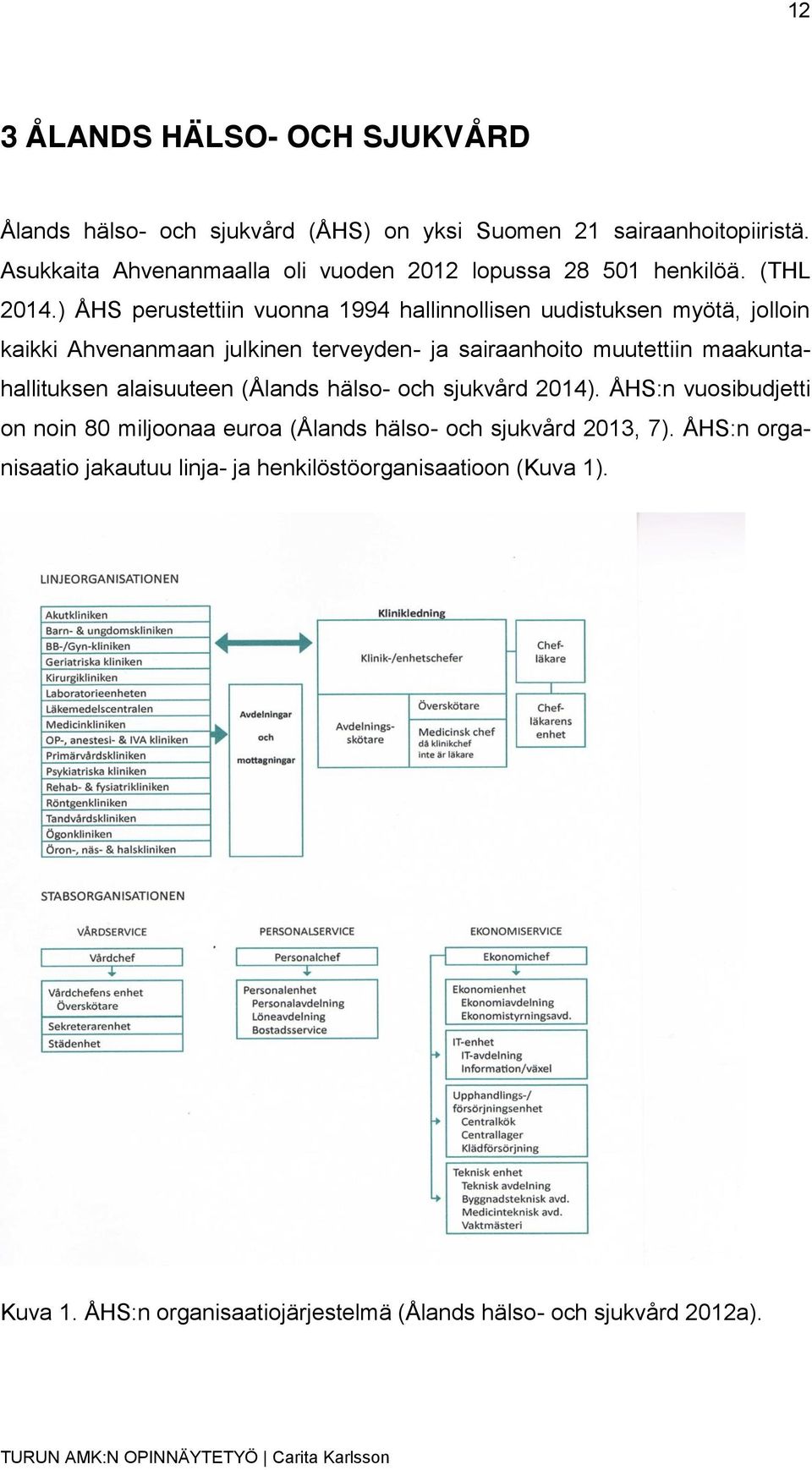 ) ÅHS perustettiin vuonna 1994 hallinnollisen uudistuksen myötä, jolloin kaikki Ahvenanmaan julkinen terveyden- ja sairaanhoito muutettiin