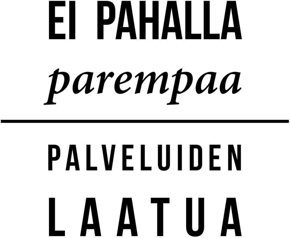 parempaa