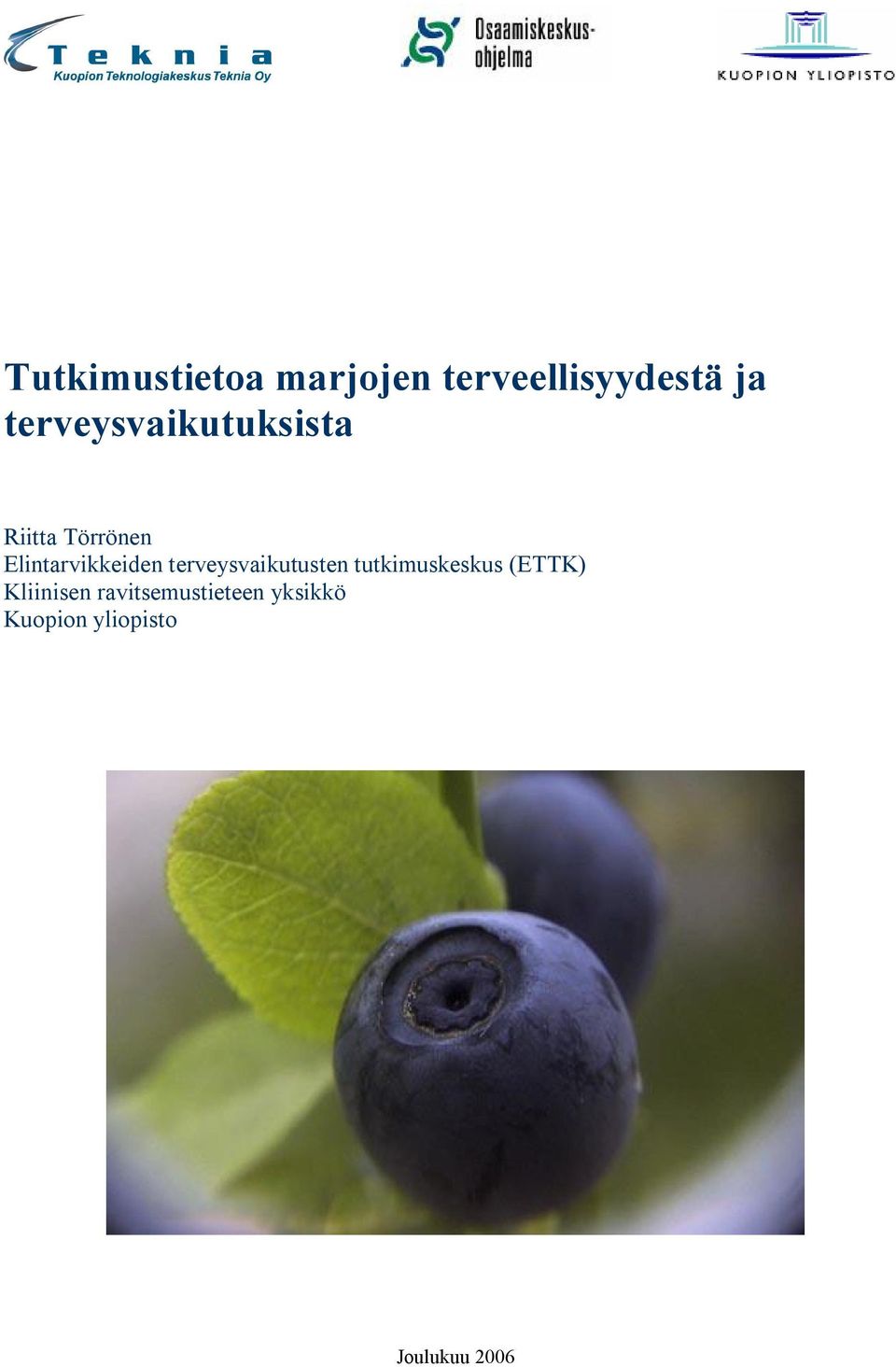 Elintarvikkeiden terveysvaikutusten tutkimuskeskus