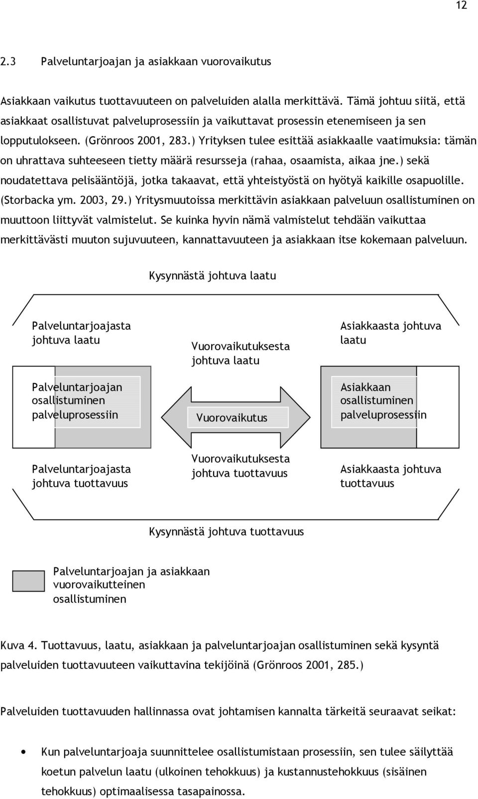 ) Yrityksen tulee esittää asiakkaalle vaatimuksia: tämän on uhrattava suhteeseen tietty määrä resursseja (rahaa, osaamista, aikaa jne.