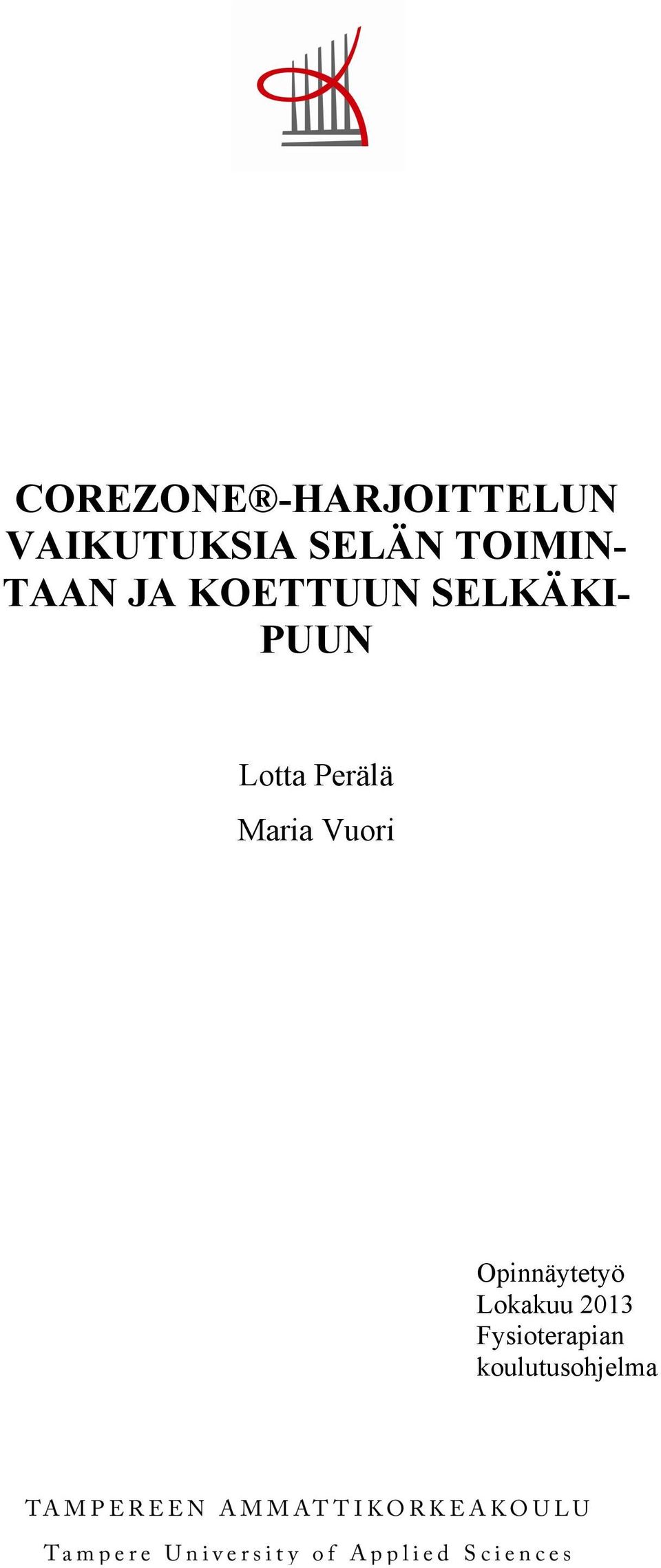 PUUN Lotta Perälä Maria Vuori