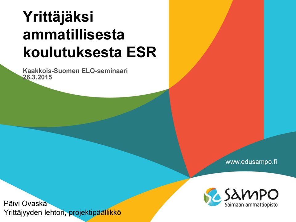 ELO-seminaari 26.3.