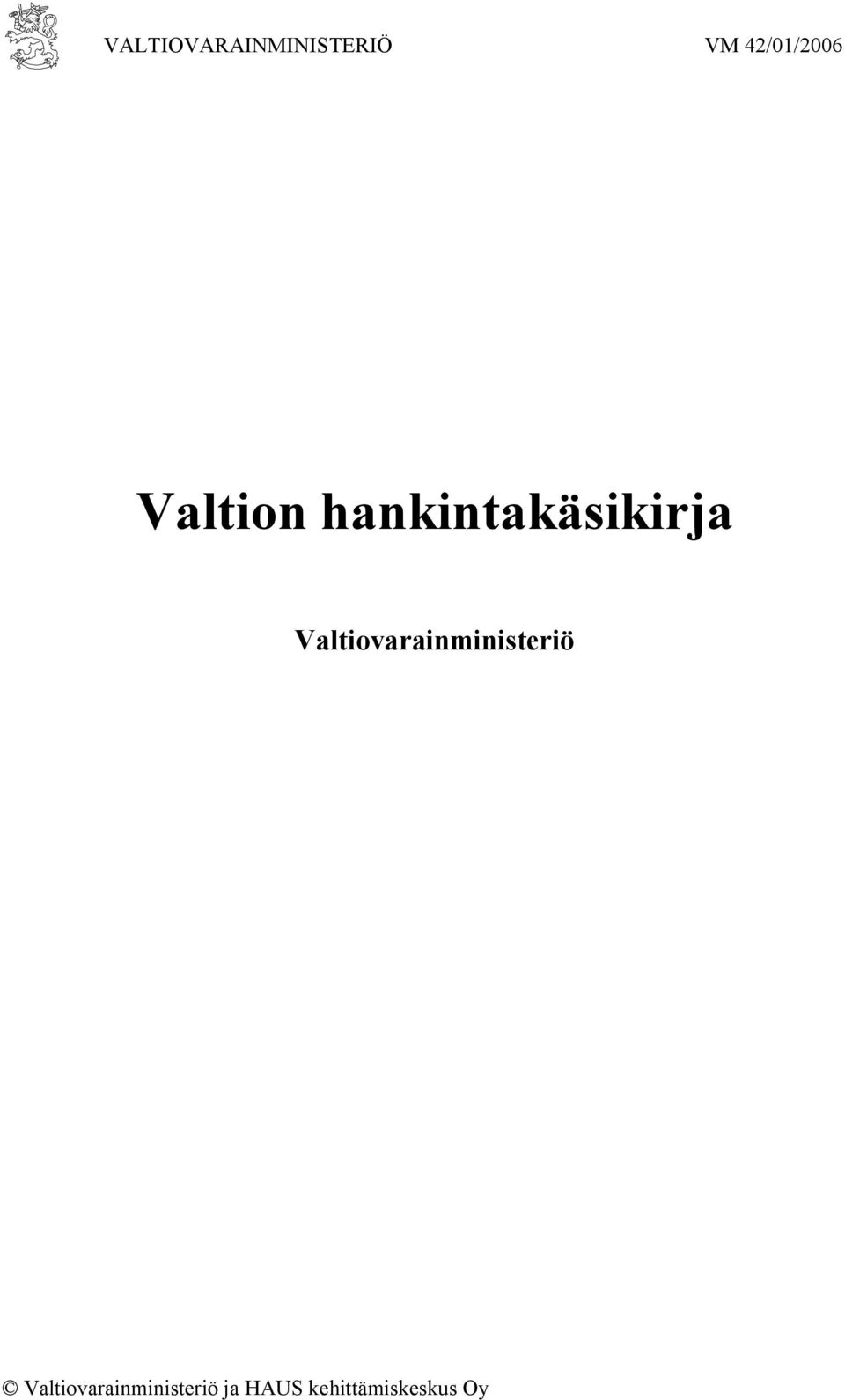 hankintakäsikirja