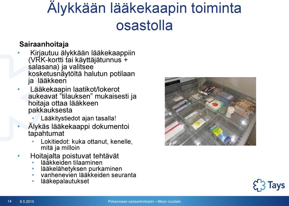 pakkauksesta Lääkitystiedot ajan tasalla!