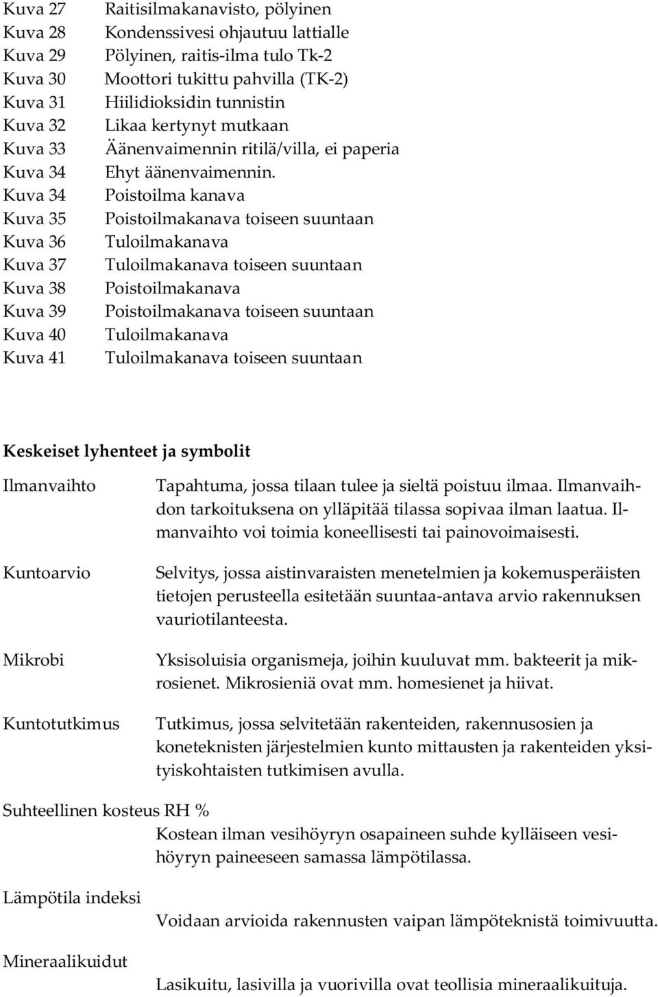 Poistoilma kanava Poistoilmakanava toiseen suuntaan Tuloilmakanava Tuloilmakanava toiseen suuntaan Poistoilmakanava Poistoilmakanava toiseen suuntaan Tuloilmakanava Tuloilmakanava toiseen suuntaan