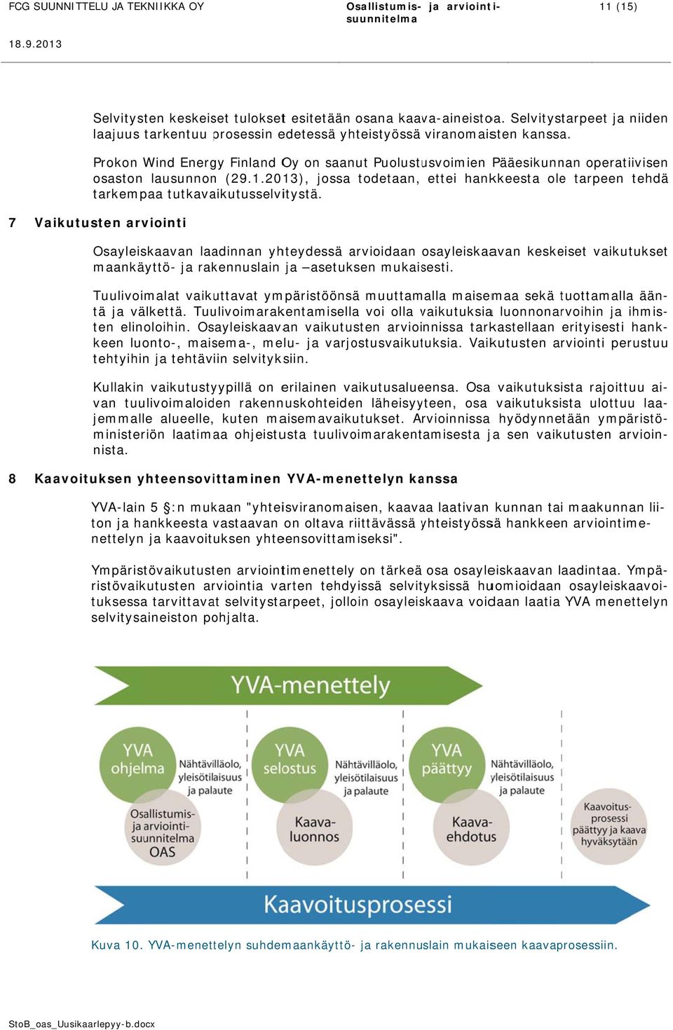 Prokon Wind Energy Finland Oy on saanut Puolustusvoimien Pääesikunnan operatiivisen osaston lausunnonn (29.1.