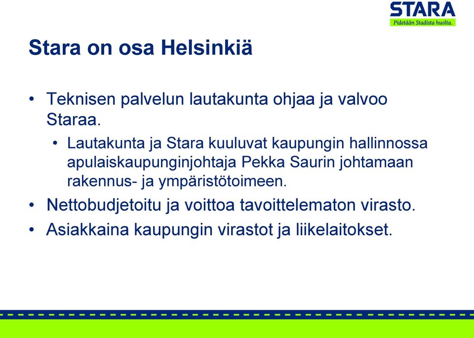 Pekka Saurin johtamaan rakennus- ja ympäristötoimeen.