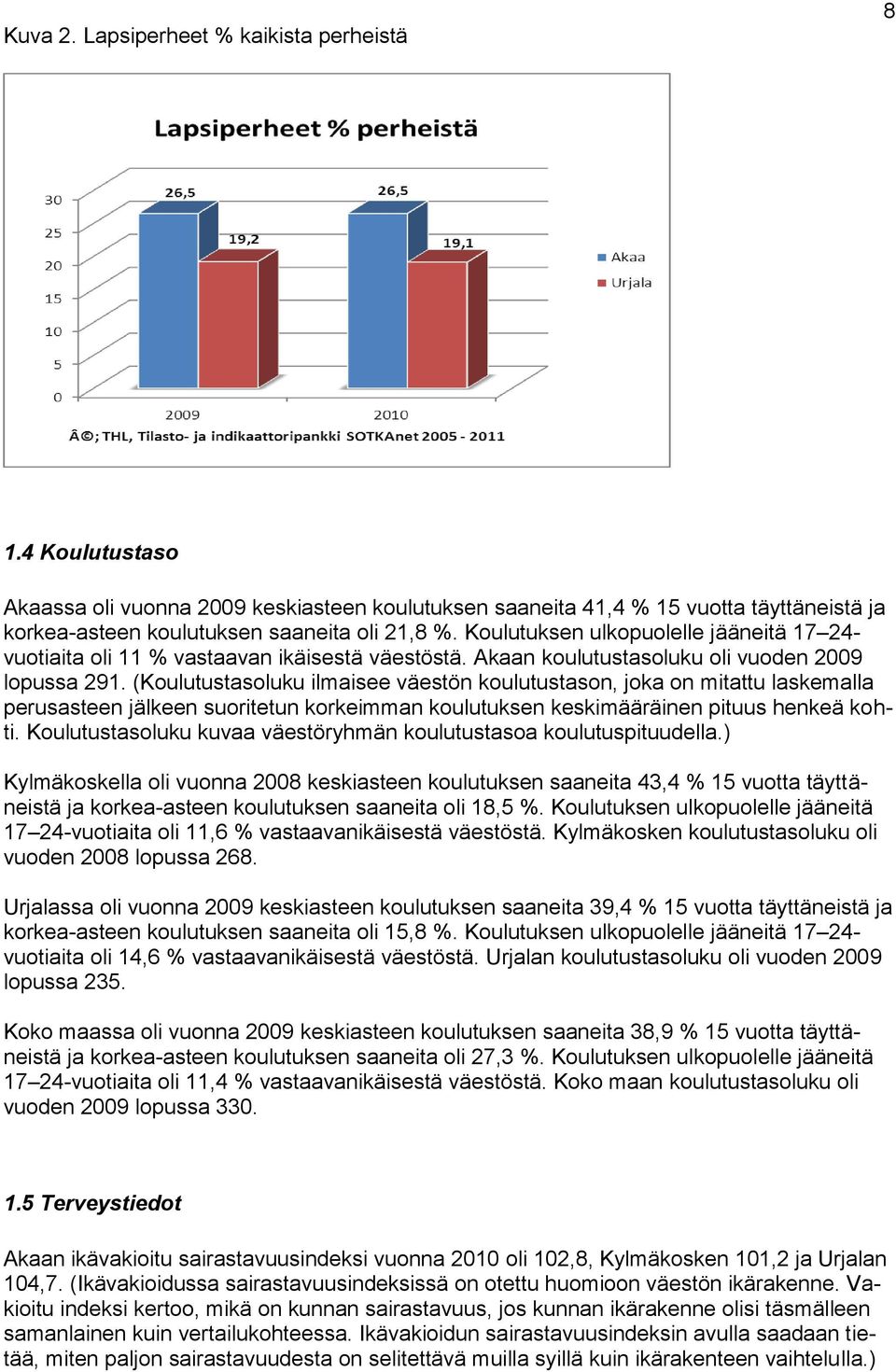 (Koulutustasoluku ilmaisee väestön koulutustason, joka on mitattu laskemalla perusasteen jälkeen suoritetun korkeimman koulutuksen keskimääräinen pituus henkeä kohti.