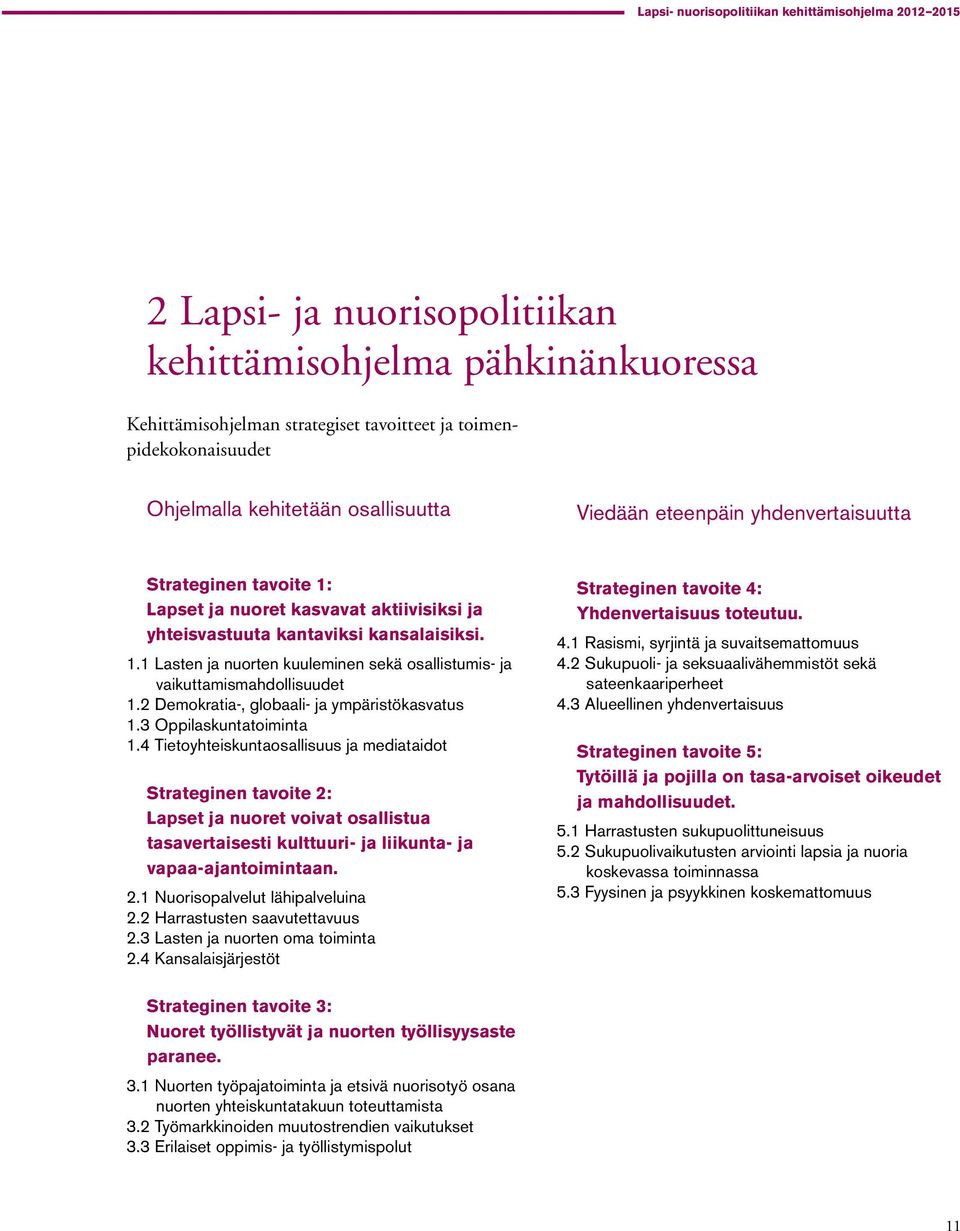2 Demokratia-, globaali- ja ympäristökasvatus 1.3 Oppilaskuntatoiminta 1.