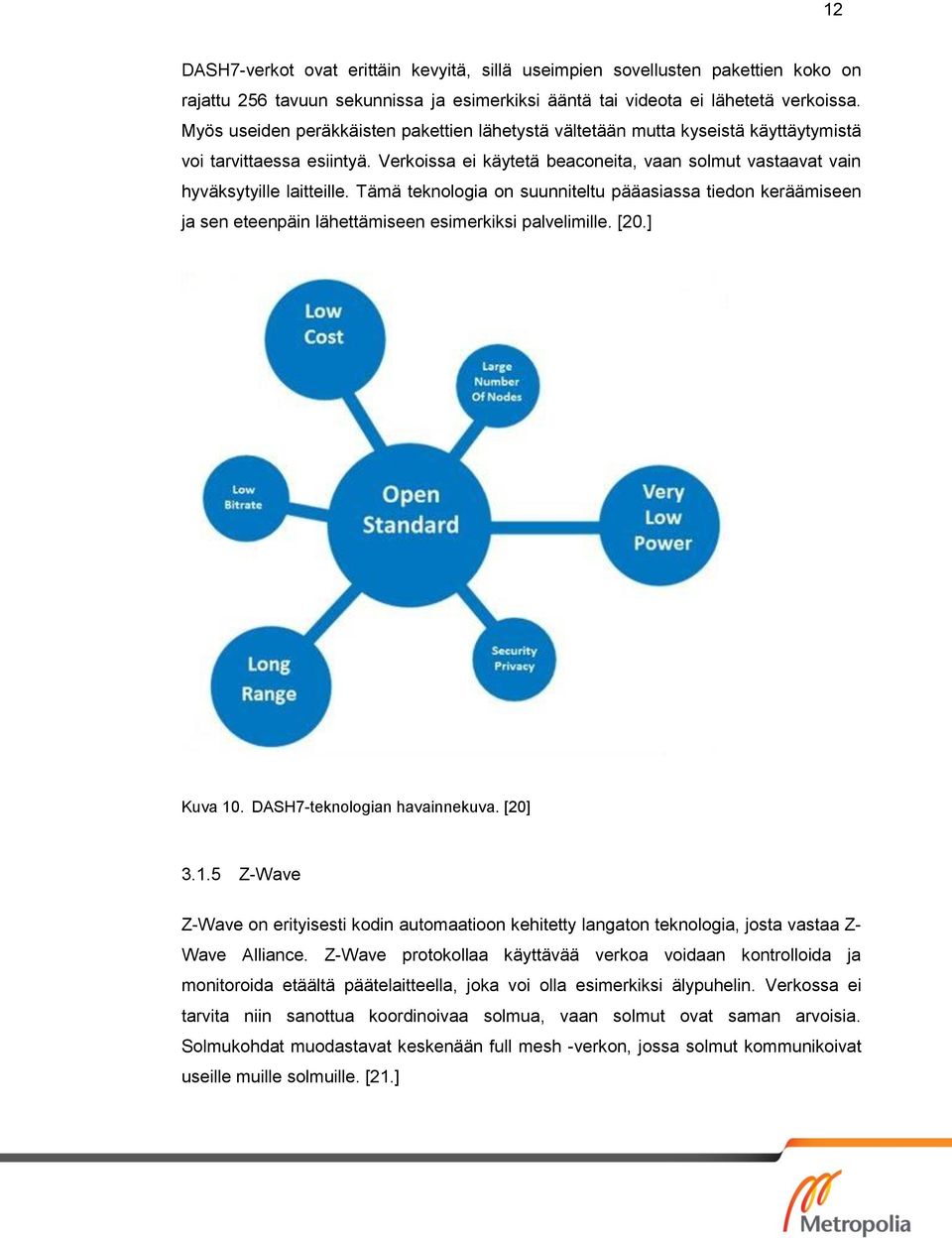 Tämä teknologia on suunniteltu pääasiassa tiedon keräämiseen ja sen eteenpäin lähettämiseen esimerkiksi palvelimille. [20.] Kuva 10