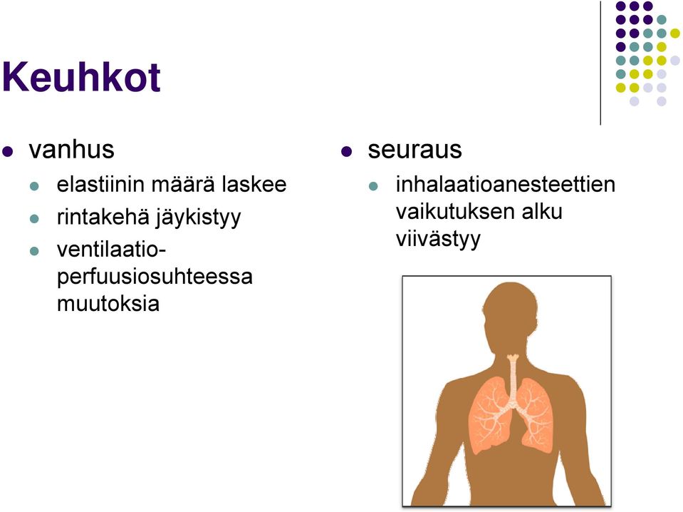 ventilaatioperfuusiosuhteessa