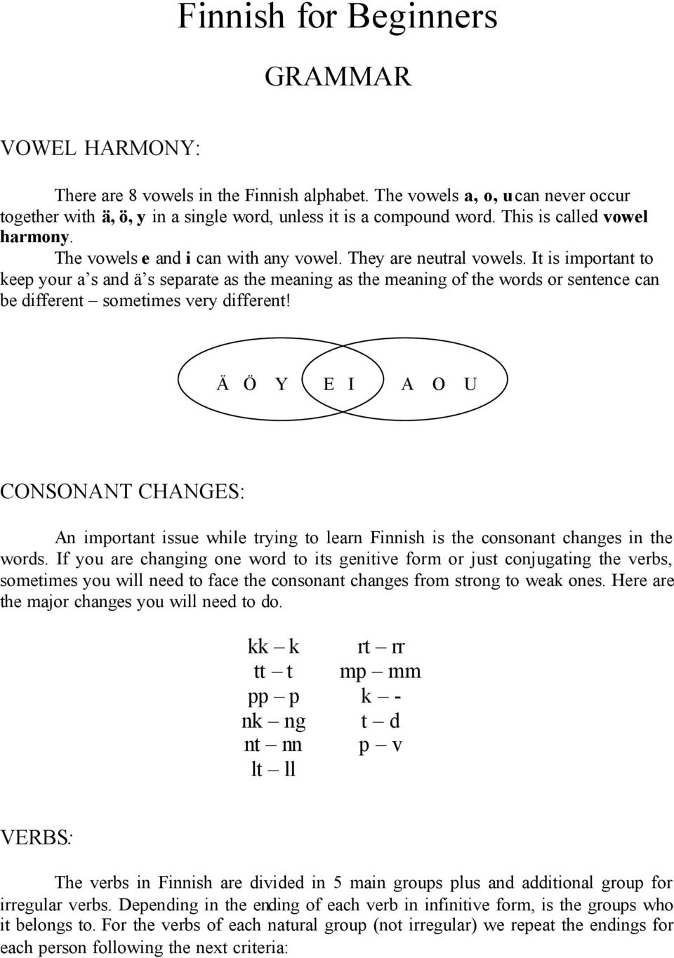 It is important to keep your a s and ä s separate as the meaning as the meaning of the words or sentence can be different sometimes very different!