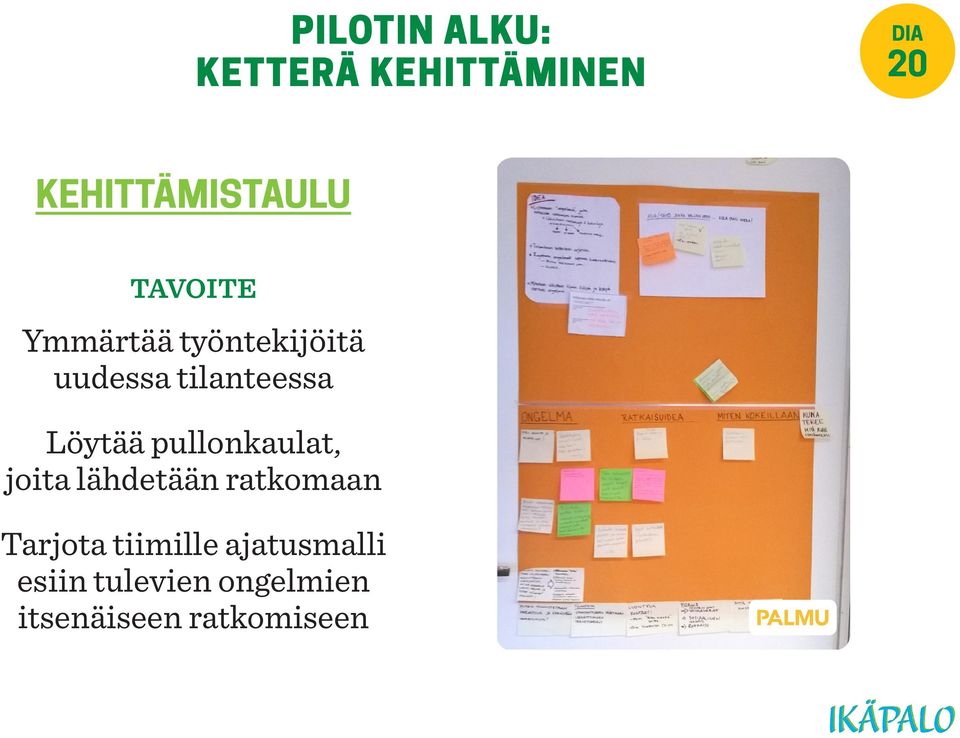 pullonkaulat, joita lähdetään ratkomaan Tarjota