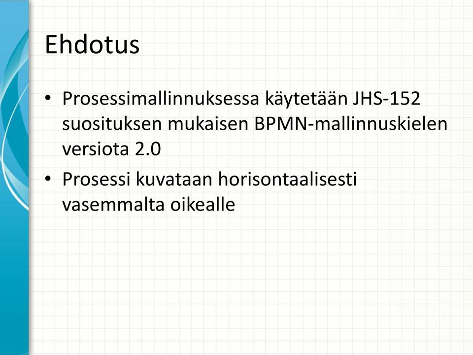 BPMN-mallinnuskielen versiota 2.