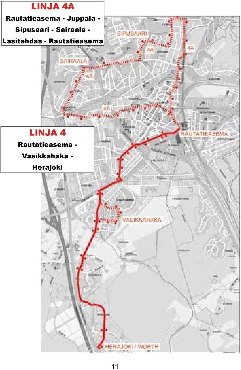 Lasitehdas - Rautatieasema LINJA