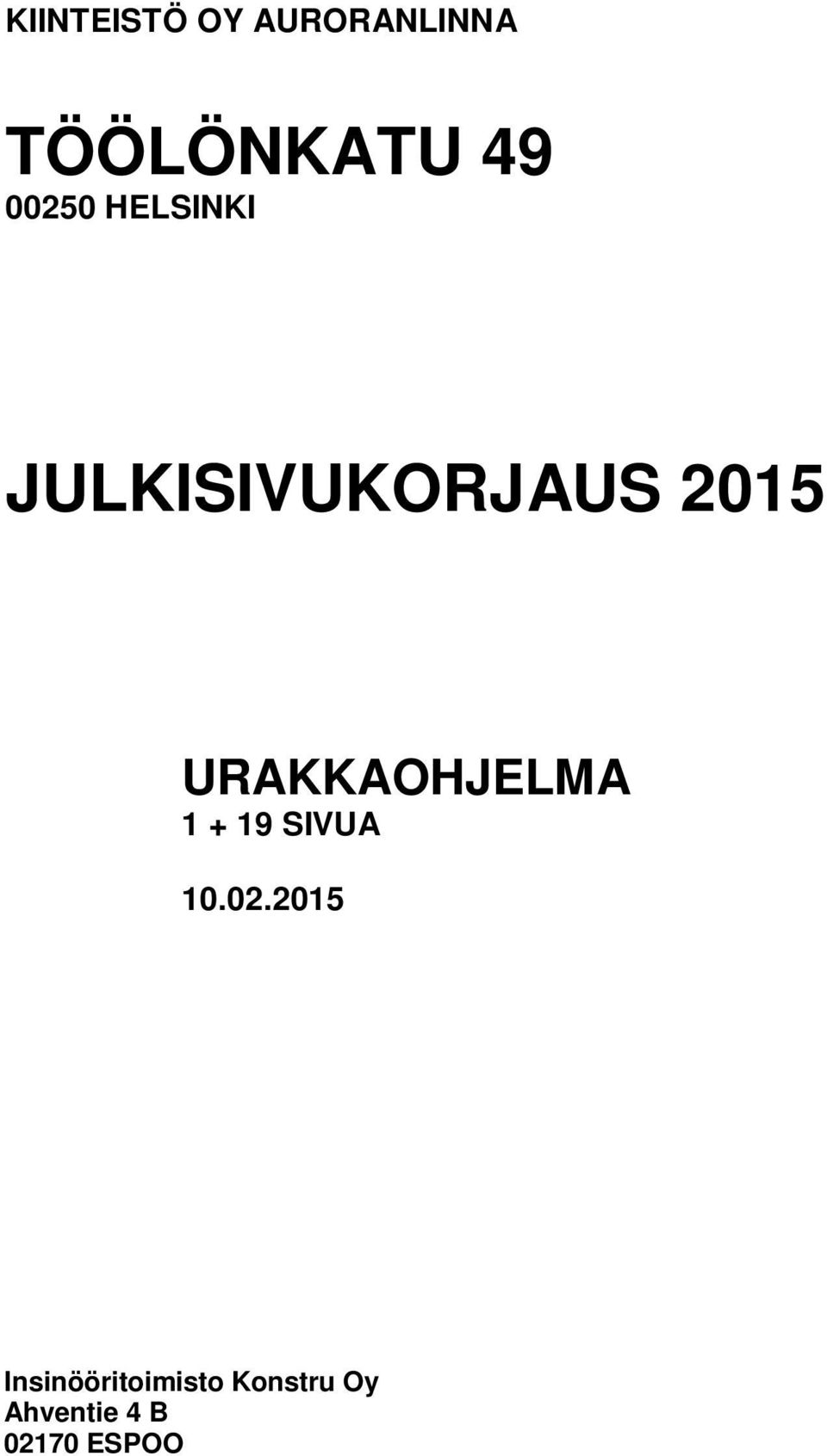 URAKKAOHJELMA 1 + 19 SIVUA 10.02.