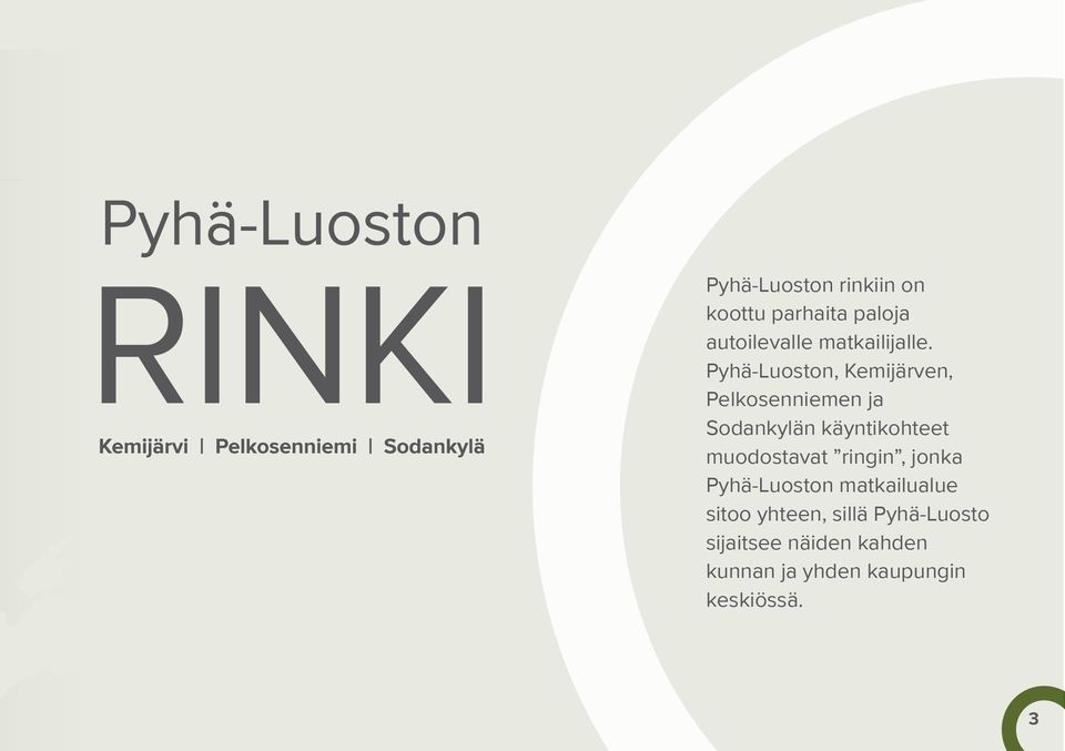 Pyhä-Luoston, Kemijärven, Pelkosenniemen ja Sodankylän käyntikohteet