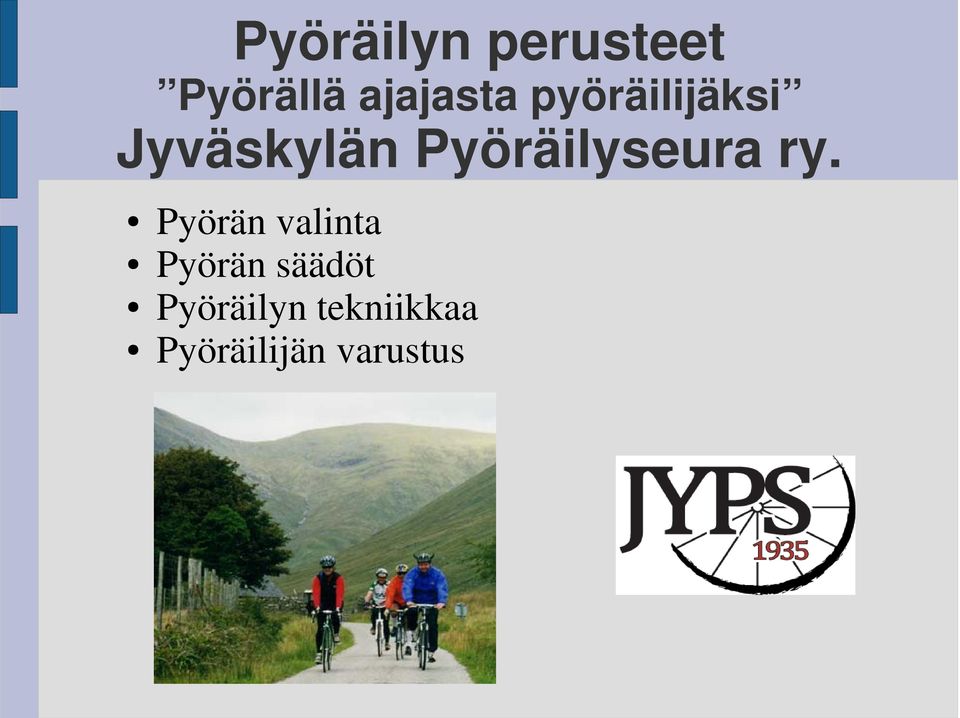 Pyöräilyseura ry.