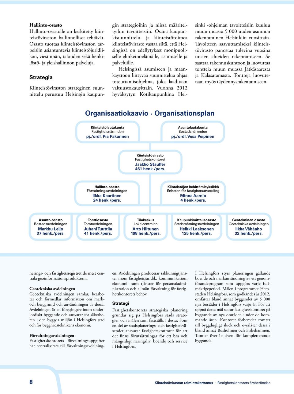 Strategia Kiinteistöviraston strateginen suunnittelu perustuu Helsingin kaupungin strategioihin ja niissä määriteltyihin tavoitteisiin.