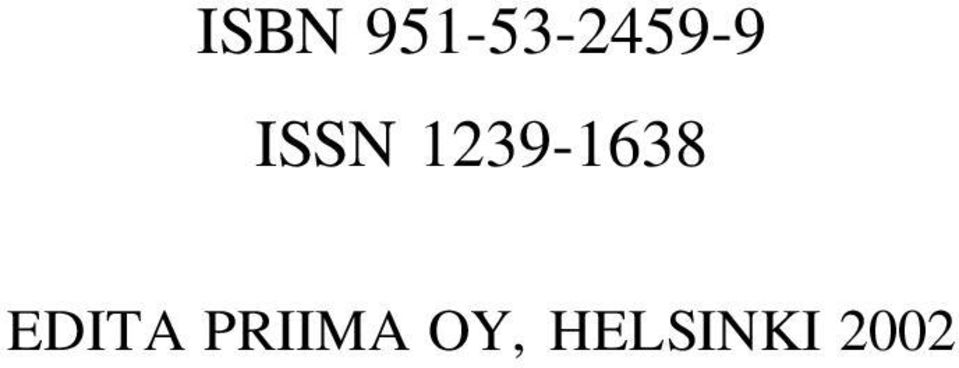 ISSN 1239-1638