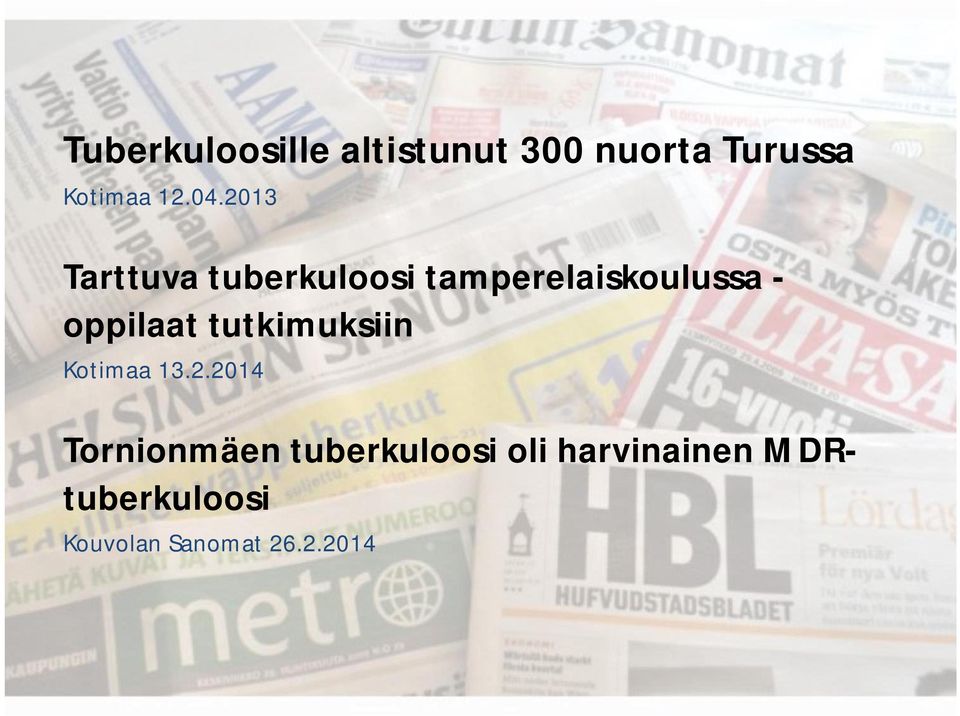 oppilaat tutkimuksiin Kotimaa 13.2.