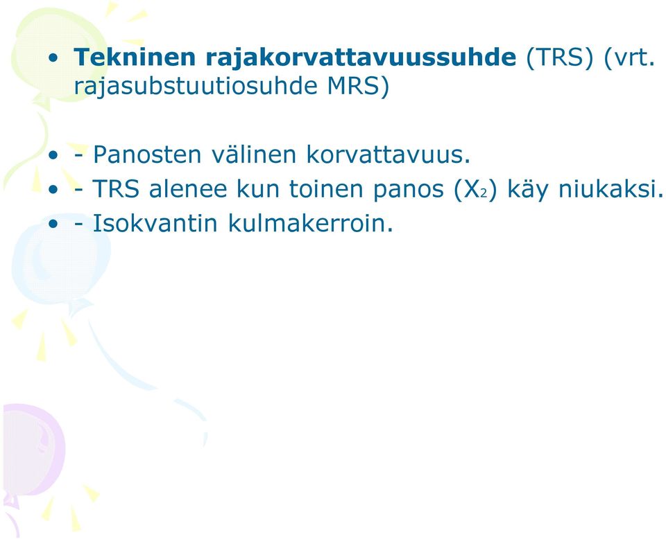 korvattavuus.
