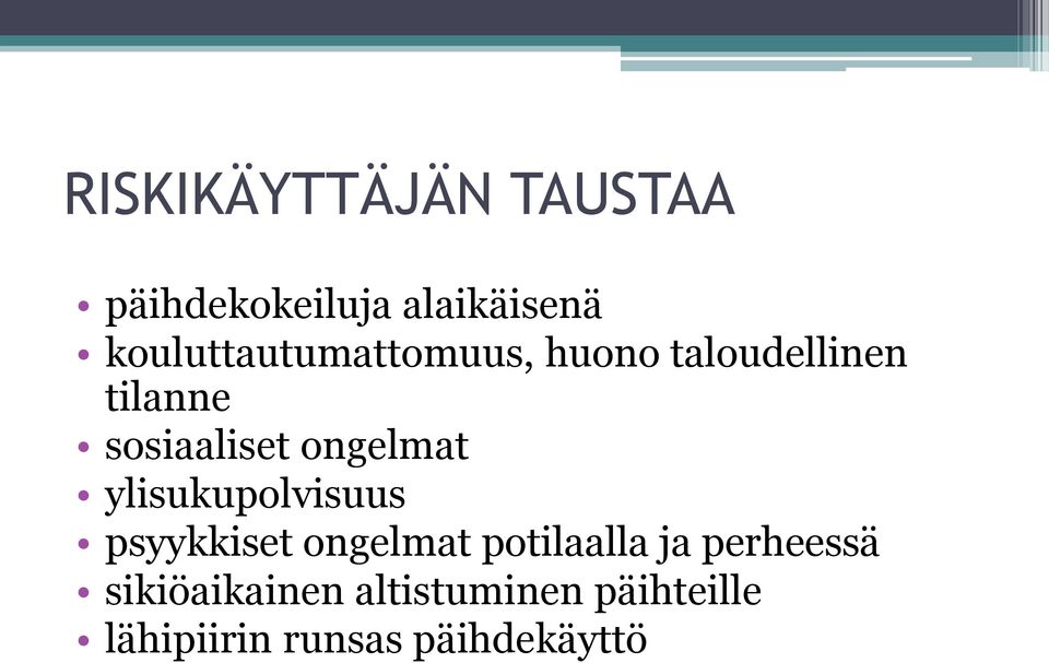 ongelmat ylisukupolvisuus psyykkiset ongelmat potilaalla ja