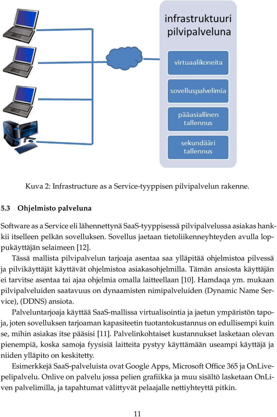 Sovellus jaetaan tietoliikenneyhteyden avulla loppukäyttäjän selaimeen [12].