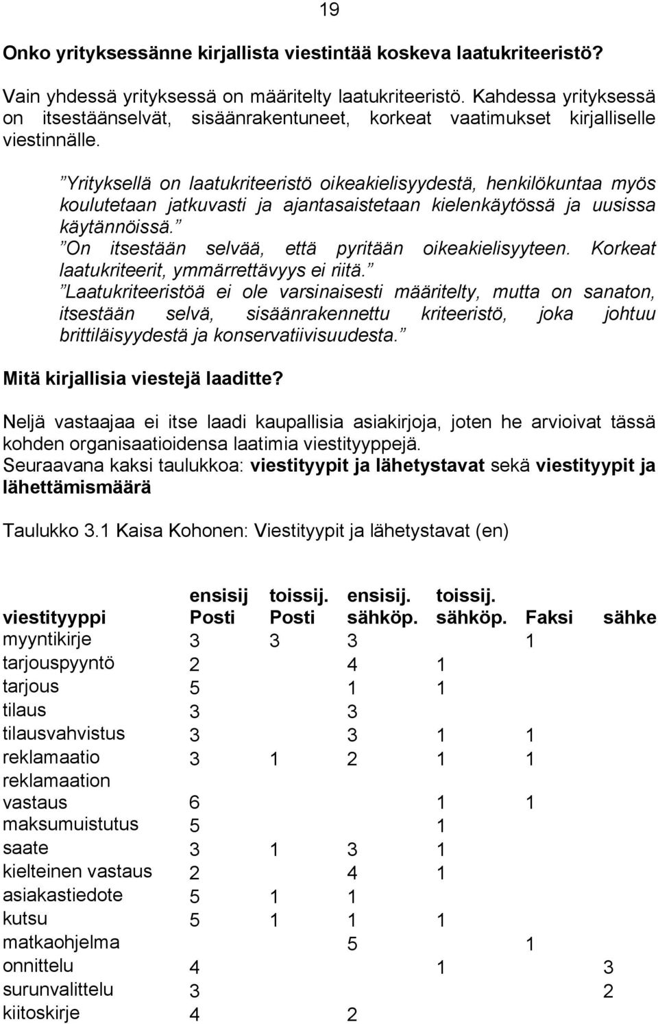 Yrityksellä on laatukriteeristö oikeakielisyydestä, henkilökuntaa myös koulutetaan jatkuvasti ja ajantasaistetaan kielenkäytössä ja uusissa käytännöissä.