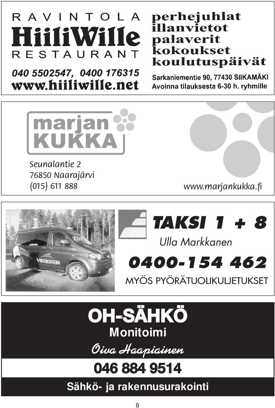 fi OH-SÄHKÖ Monitoimi Oiva Haapiainen 046 884 9514