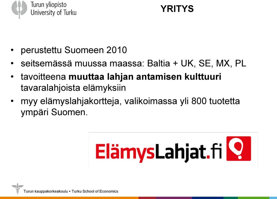 lahjan antamisen kulttuuri tavaralahjoista elämyksiin