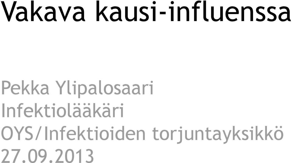 Infektiolääkäri