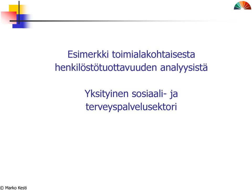 henkilöstötuottavuuden