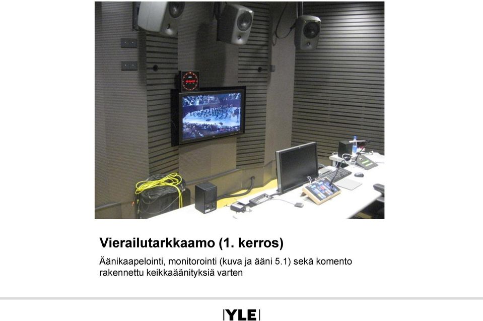 monitorointi (kuva ja ääni 5.