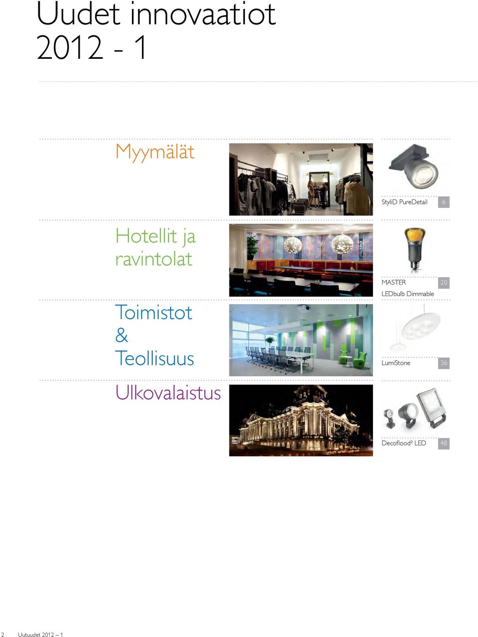 Teollisuus Ulkovalaistus MASTER LEDbulb